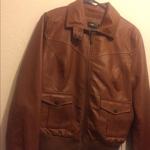 Never worn! Leather jacket